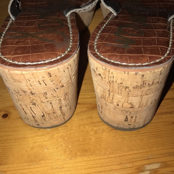 Sam Edelman Romy Wedge Sandals 9 - Picture 4 of 7